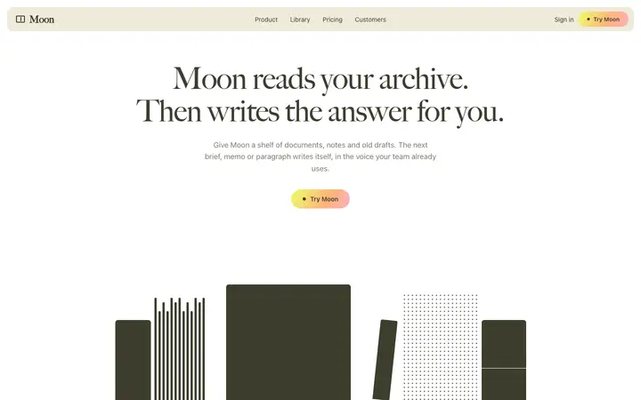 AI search SaaS landing page template