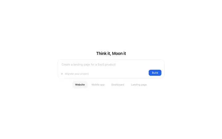 AI prompt hero template for SaaS landing pages