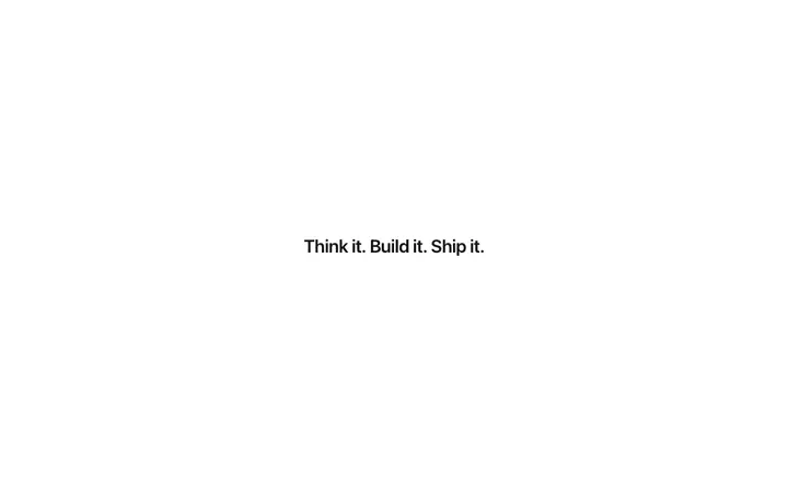 Apple style text animation template for SaaS