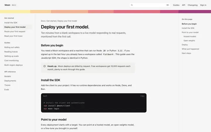 Documentation article template for SaaS
