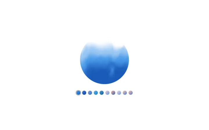 AI gradient orb animation for SaaS brands