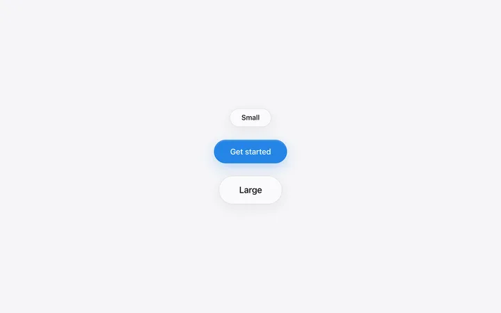 Glassmorphism button template in HTML