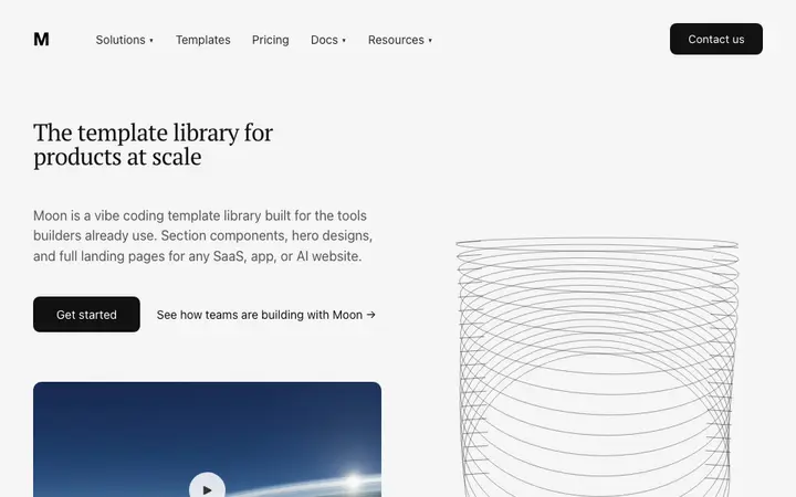 Global hero template for API platforms