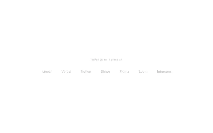 Logo cloud template for SaaS landing pages