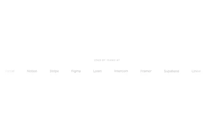Scrolling logo template for SaaS websites
