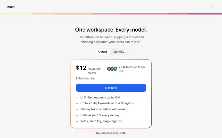 Minimal paywall template for SaaS apps