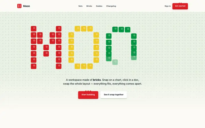 Playful landing page template for SaaS apps