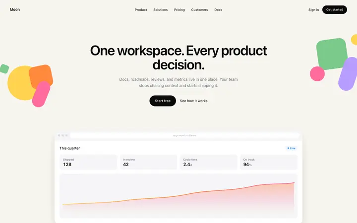 Stripe style SaaS landing page template