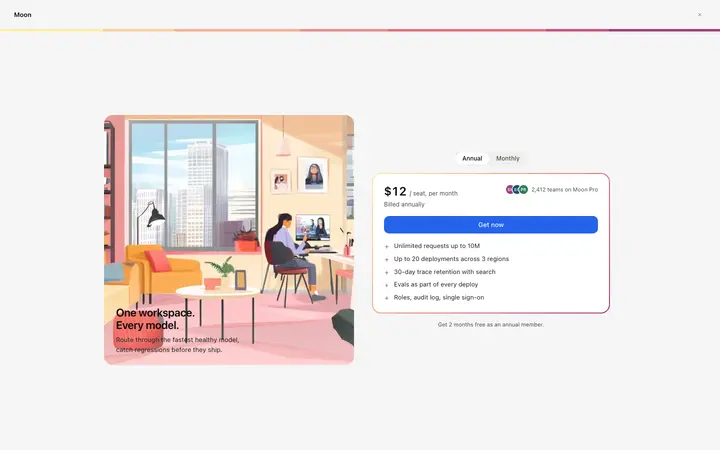 Subscription paywall template for SaaS